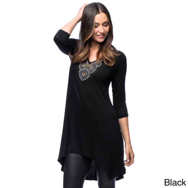 black tunic tops for leggings