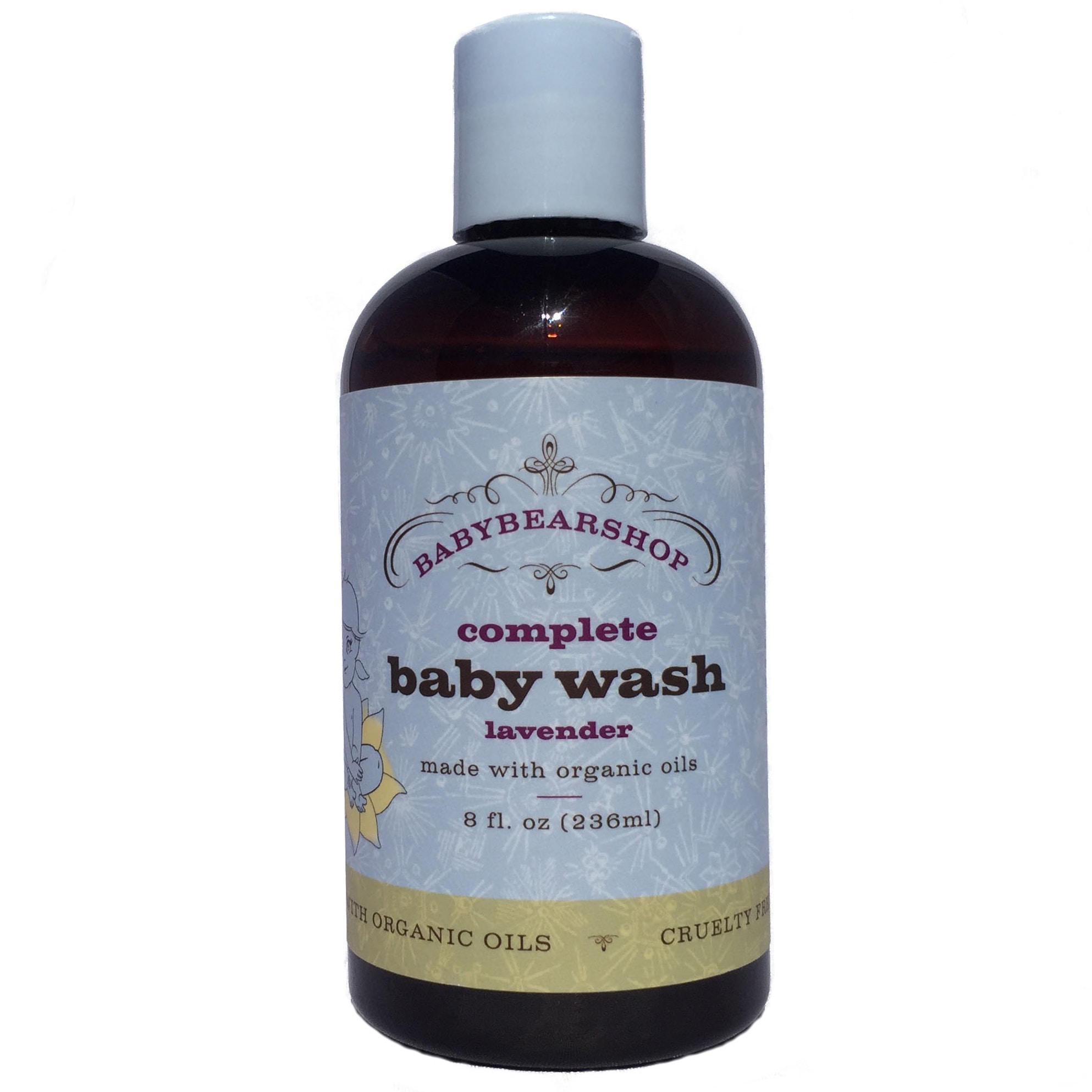 organic lavender baby wash