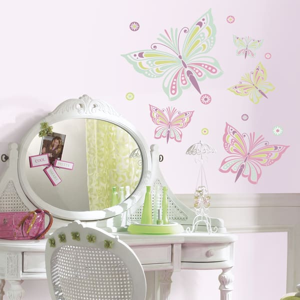  Butterfly Wall Stickers Mixed Color Butterfly Wall