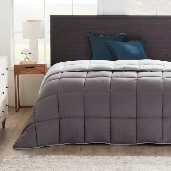 Shop Brookside Down Alternative Reversible Quilted Comforter With Duvet Tabs On Sale Overstock 10648157