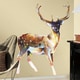 preview thumbnail 1 of 1, RoomMates Deer with Socks Giant Wall Decals