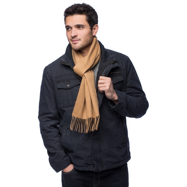 Shop HTC Men&#39;s Cashmere Luxury Fringe Scarf - On Sale - Free Shipping Today - www.bagssaleusa.com ...