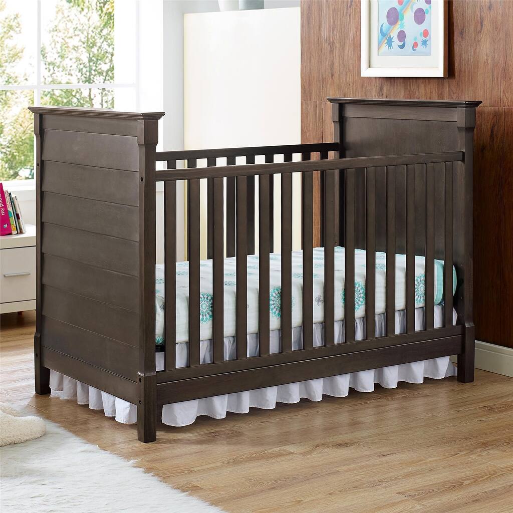 Baby Relax Slade Rustic 2-in-1 Convertible Crib