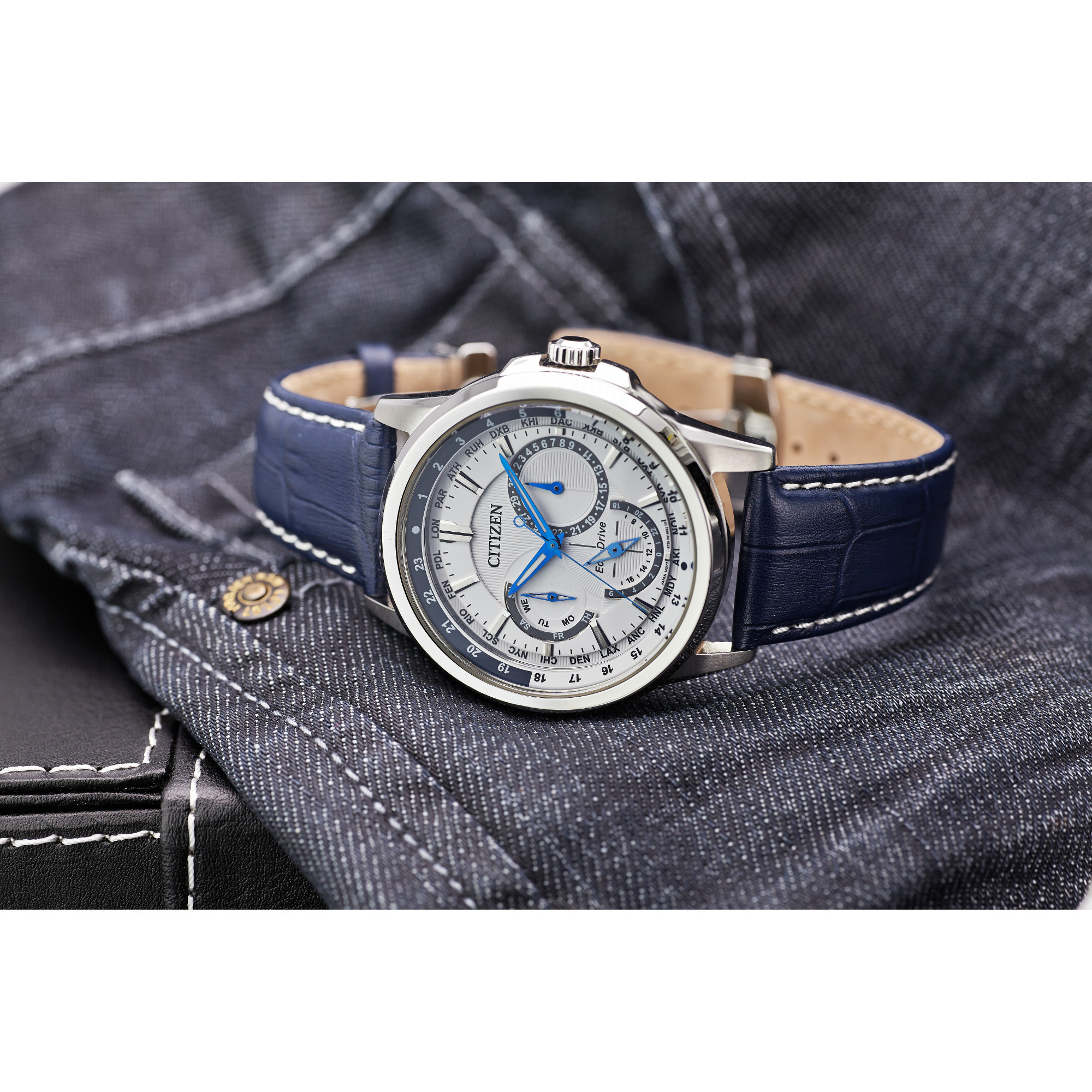 Citizen Eco-Drive Men's Calendrier Watch (As Is Item) - Bed Bath