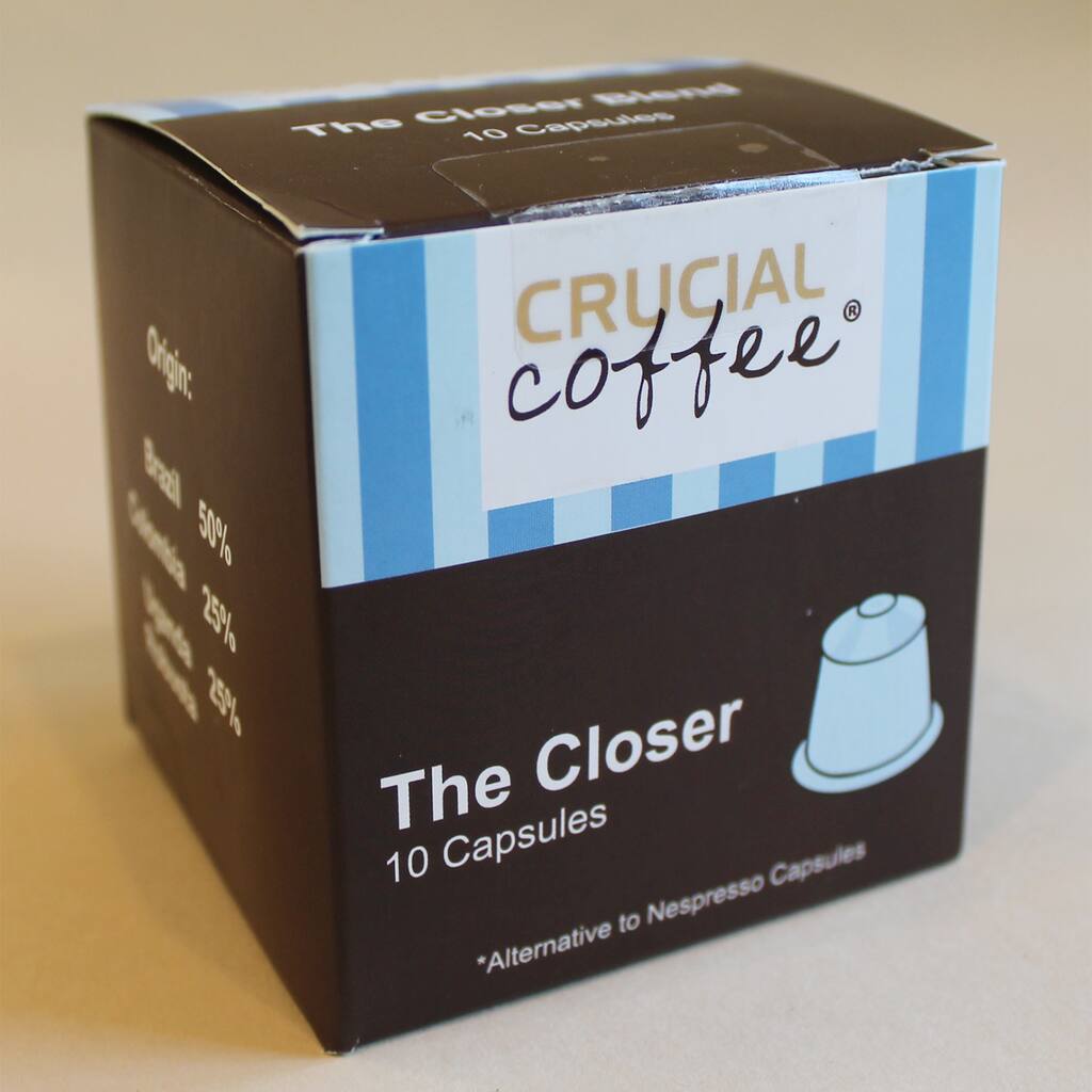 10 High Performance Replacement Coffee Capsules for Use in Most Nespresso Machines