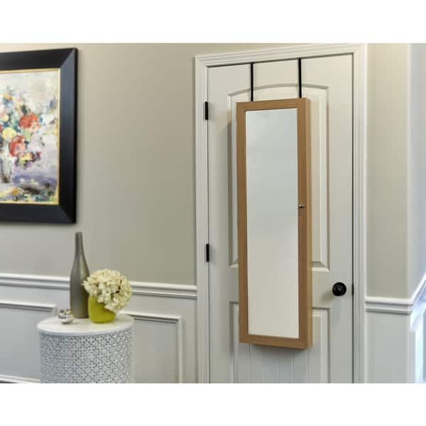 Shop Innerspace Over The Door Wall Hang Mirrored Jewelry