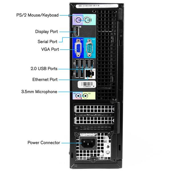 Shop Dell Optiplex 790 Core I5 2500 3 3ghz Cpu 8gb Ram 1tb Hdd Windows 10 Pro Sff Pc Refurbished Overstock