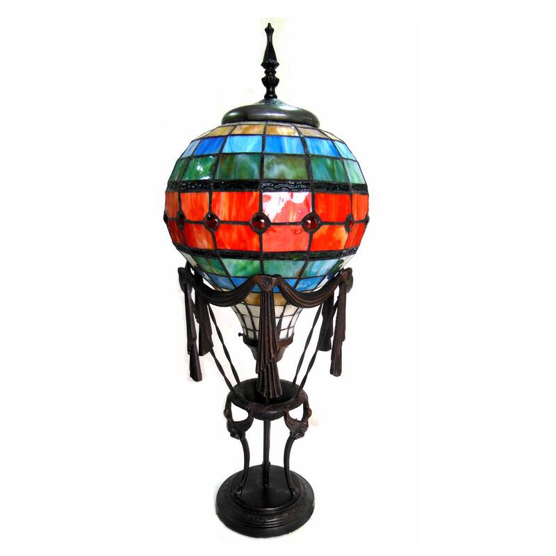Tiffany Style 1-light Antique Bronze Table Lamp