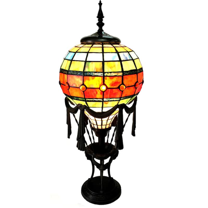 Tiffany Style 1-light Antique Bronze Table Lamp