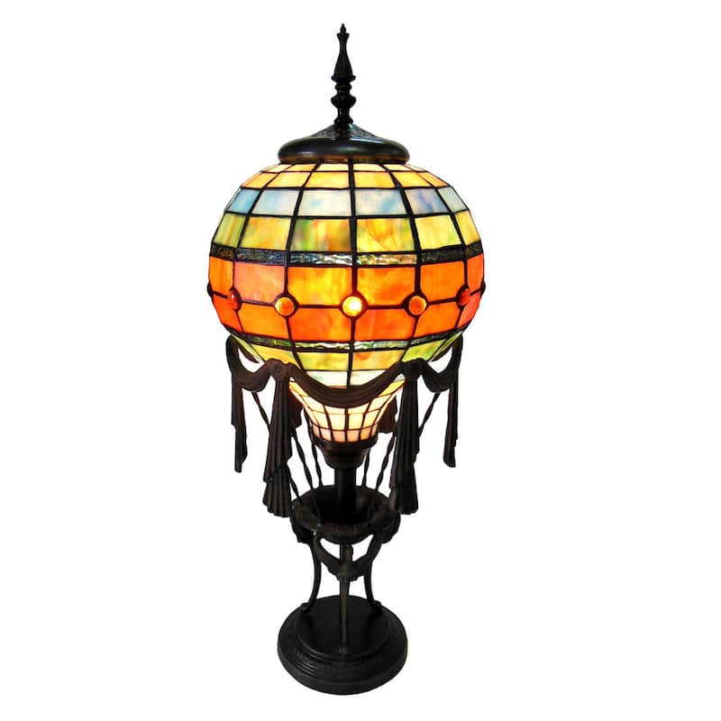 Tiffany Style 1-light Antique Bronze Table Lamp