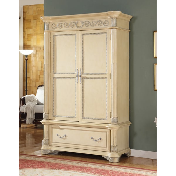 Meridian Solid Wood Sienna Armoire - 17717449 - Overstock.com Shopping 