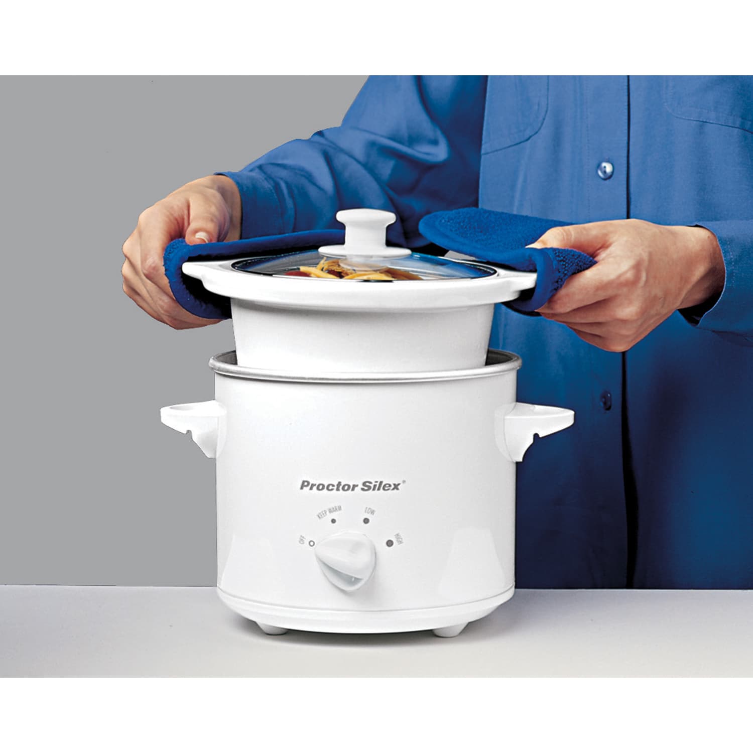 Proctor Silex 33114Y Yellow 1.5 Quart Slow Cooker 