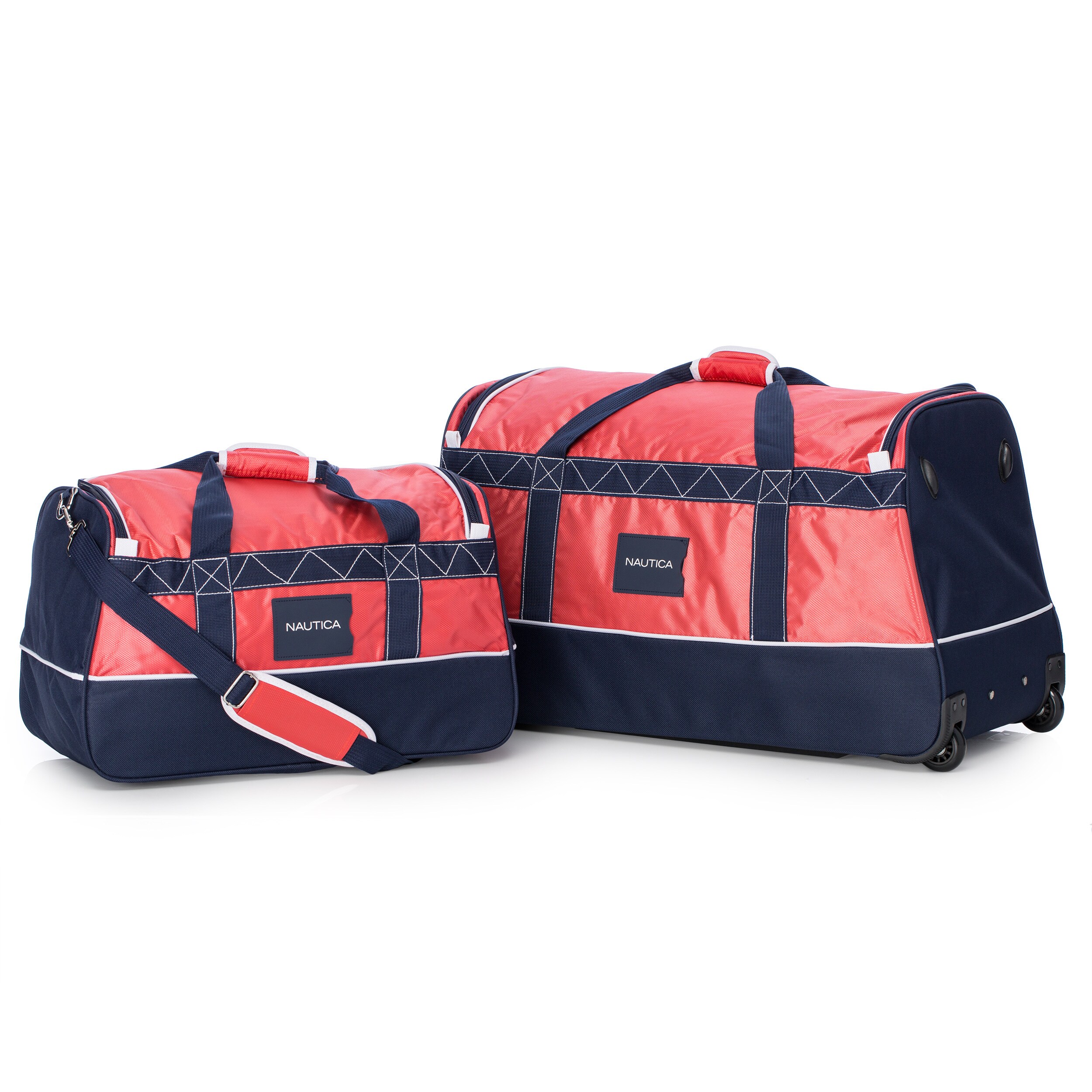 nautica duffle bag blue