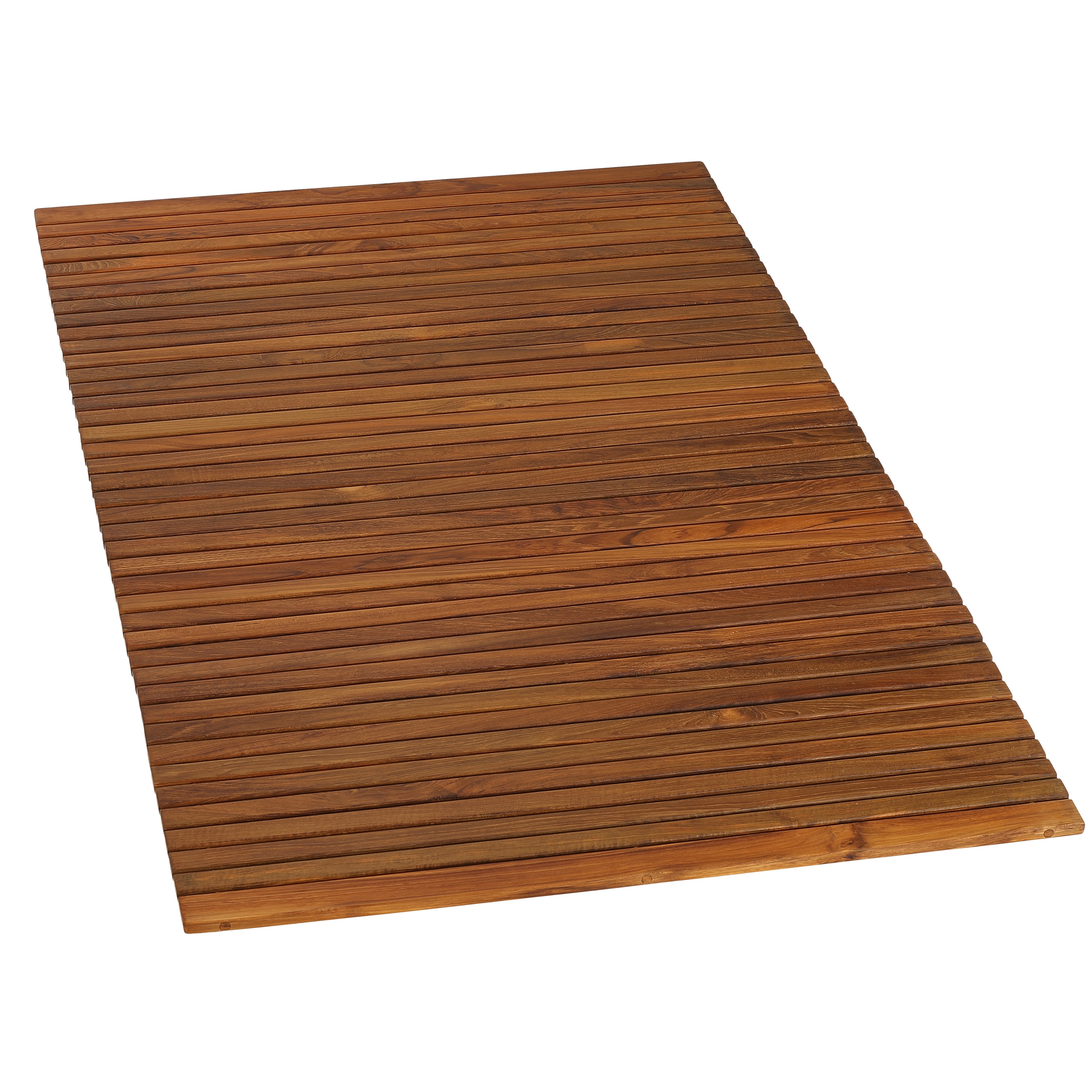 Cambridge Casual Superior Indonesian Estate Bath and Shower Mat, Natural Teak