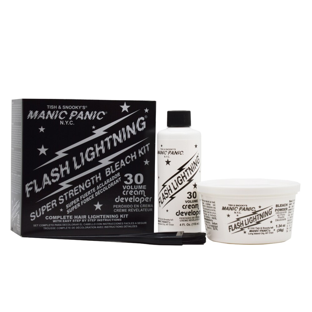 Shop Manic Panic 30 Volume Flash Lightning Bleach Free Shipping