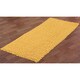 preview thumbnail 13 of 13, Yellow Shagadelic Chenille Twist Rug