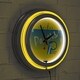 preview thumbnail 6 of 4, Indiana Pacers Hardwood Classics NBA Chrome Neon Clock - Yellow - Indiana Pacers