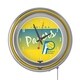 preview thumbnail 2 of 4, Indiana Pacers Hardwood Classics NBA Chrome Neon Clock - Yellow - Indiana Pacers