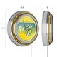 preview thumbnail 3 of 4, Indiana Pacers Hardwood Classics NBA Chrome Neon Clock - Yellow - Indiana Pacers