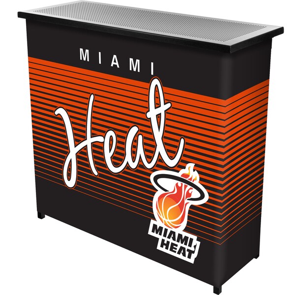 Miami Heat Hardwood Classics NBA Portable Bar w/Case