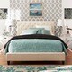 Sophie Tufted King Upholstered Platform Bed by iNSPIRE Q Classic - Free ...