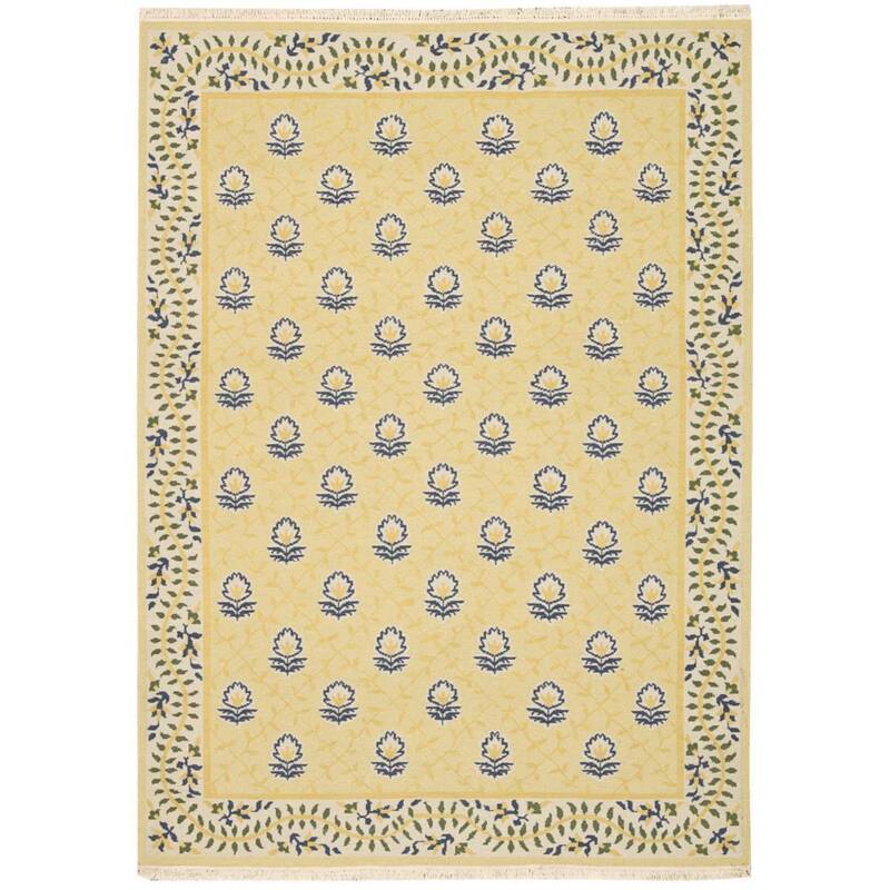 Nourison Nourmak Encore Area Rug - 3' x 5' - Yellow - Runner/Rectangle