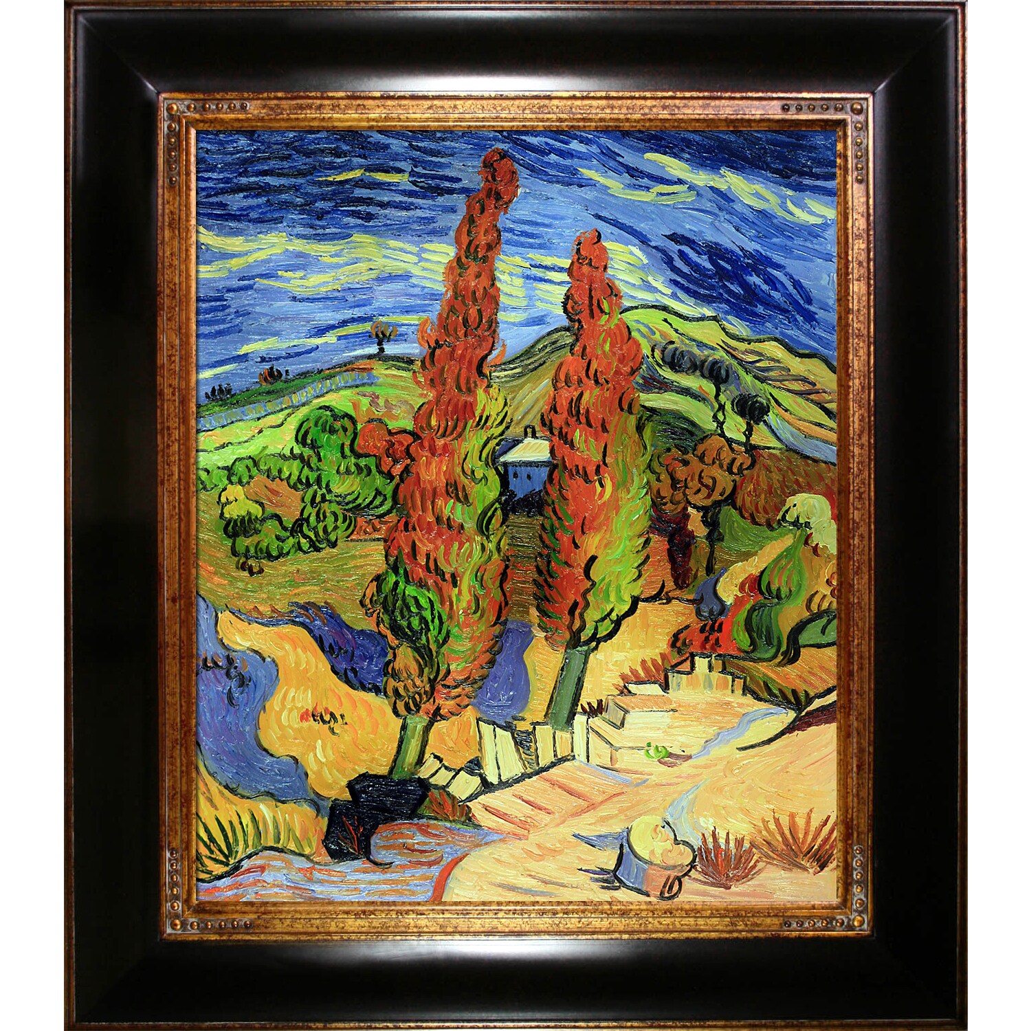 van gogh two poplars