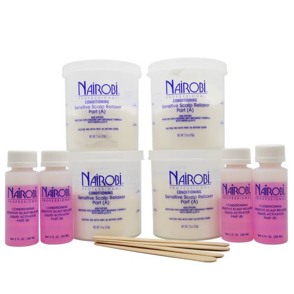 Shop Nairobi Sensitive Scalp Relaxer System Kit Overstock 10654634