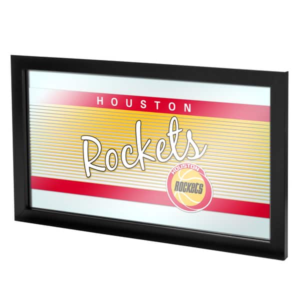 Houston Rockets Hardwood Classics NBA Framed Logo Mirror Overstock