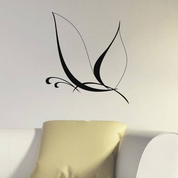 Butterfly Vinyl Wall Art Decal Sticker - Bed Bath & Beyond - 10655194