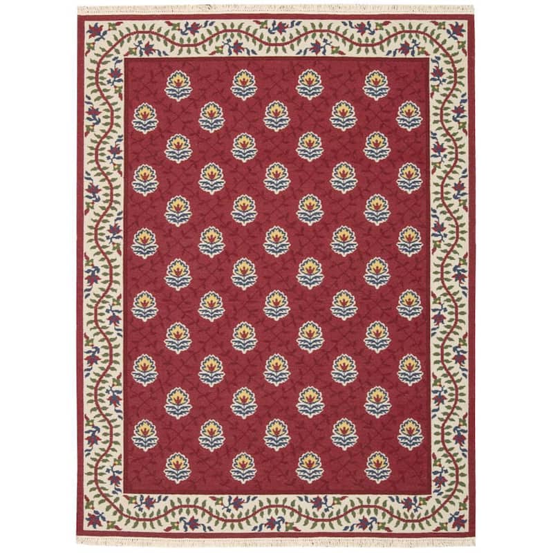 Nourison Nourmak Encore Area Rug - 3'9" x 5'9" - Red - Runner/Rectangle