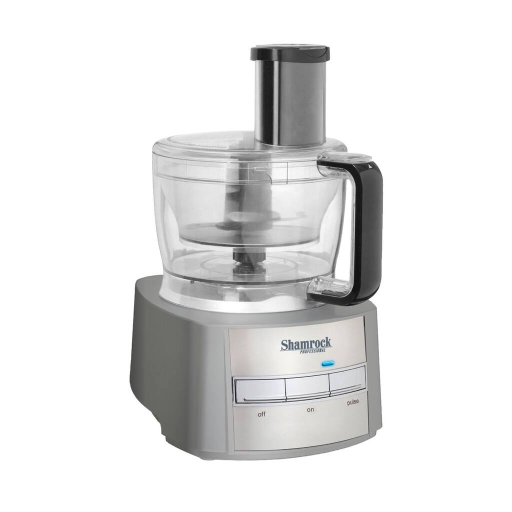 Shamrock Appliances FP63 12-cup 950-watt Food Processor - Stainless Steel