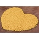 preview thumbnail 8 of 13, Yellow Shagadelic Chenille Twist Rug
