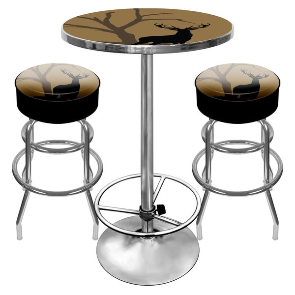 Hunt Deer Combo - 2 Bar Stools and Table