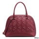 mkf collection millie satchel crossbody shoulder strap bag by mia Haley braided helena satchel pink