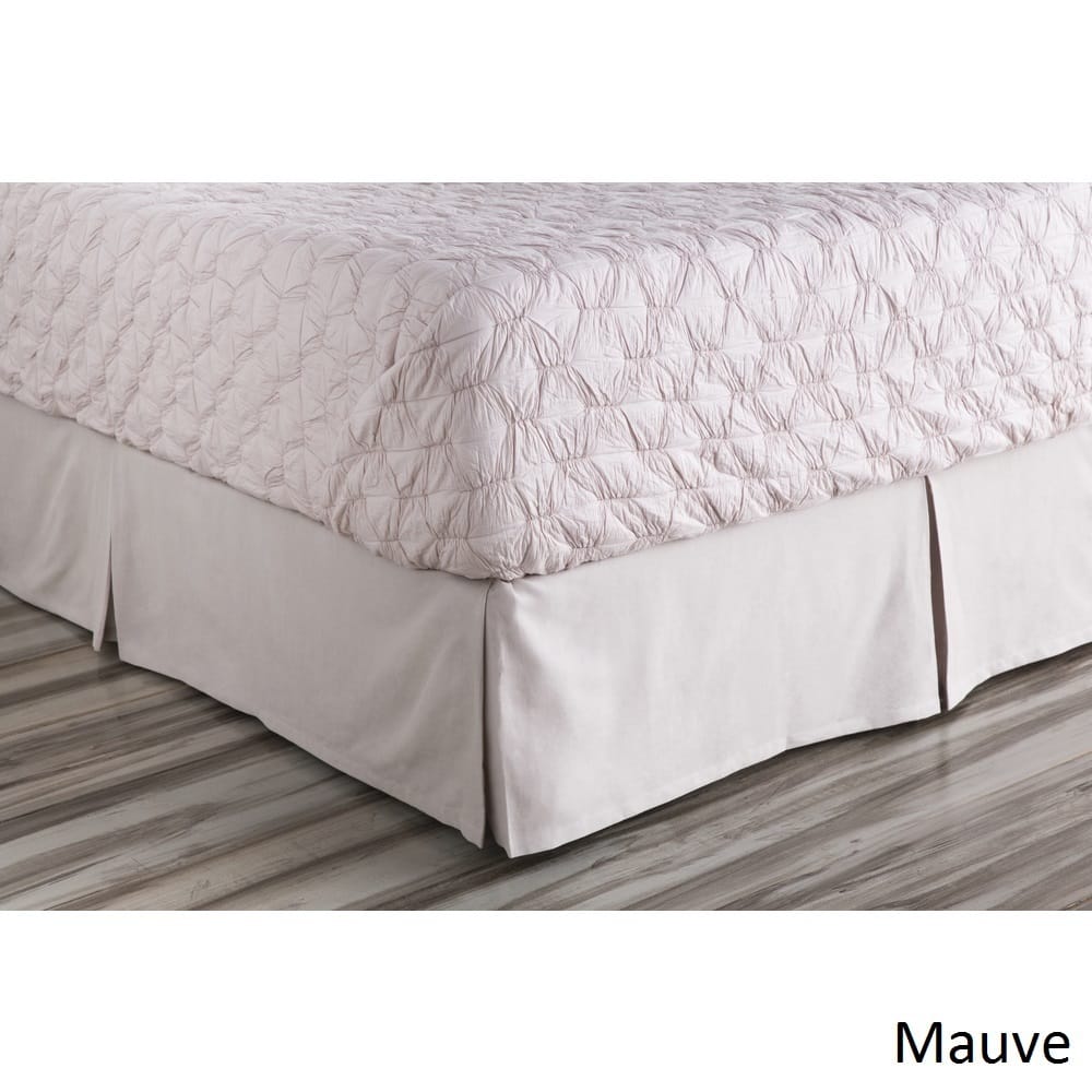 Sheena Floral Linen/Cotton Bed Skirt