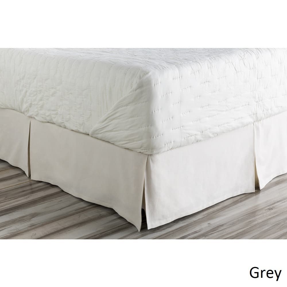 Sheena Floral Linen/Cotton Bed Skirt