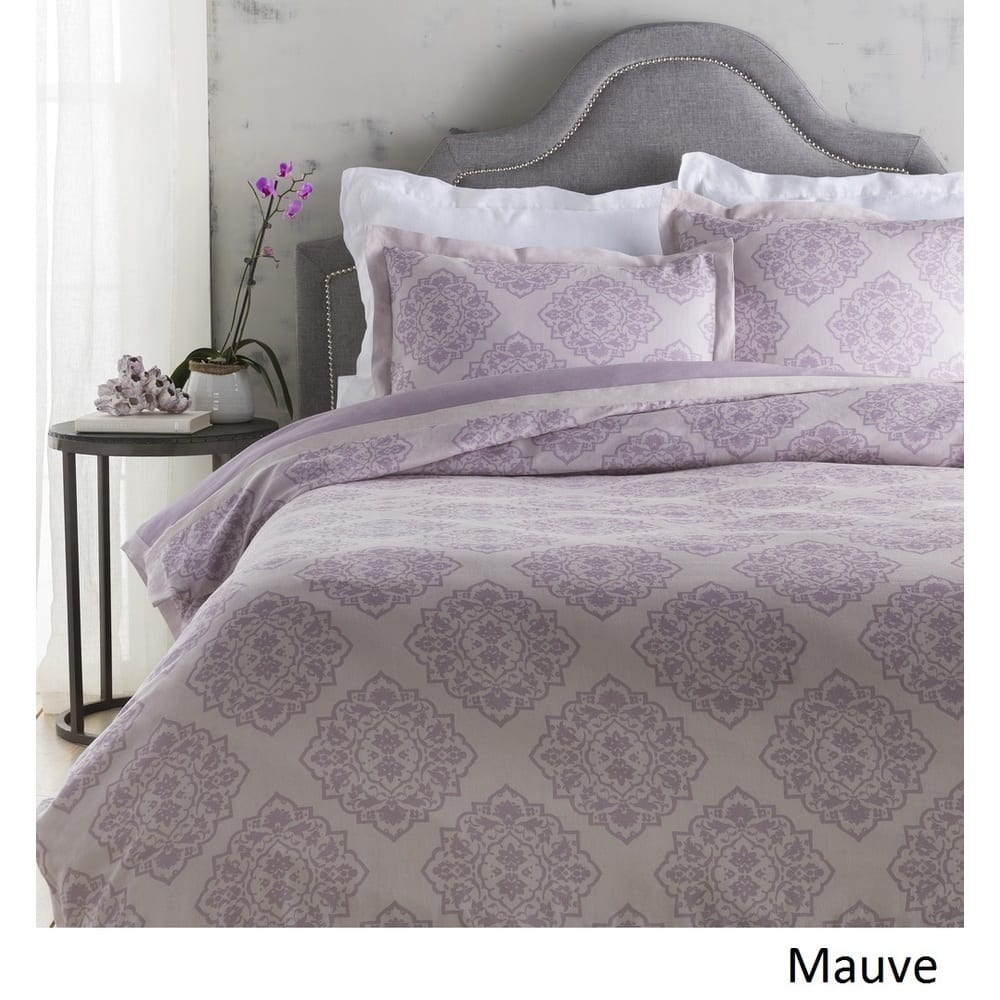 Sheena Floral Linen/ Cotton Duvet Cover