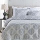 preview thumbnail 2 of 4, Sheena Floral Linen/ Cotton Duvet Cover
