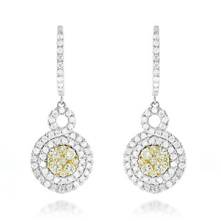 Hoop,1 to 1.5 Carats Diamond Earrings - Overstock Shopping - The Best ...
