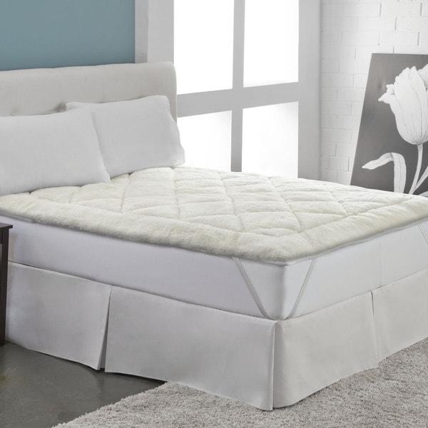 Rest Remedy Cool Wool Reversible Mattress Pad