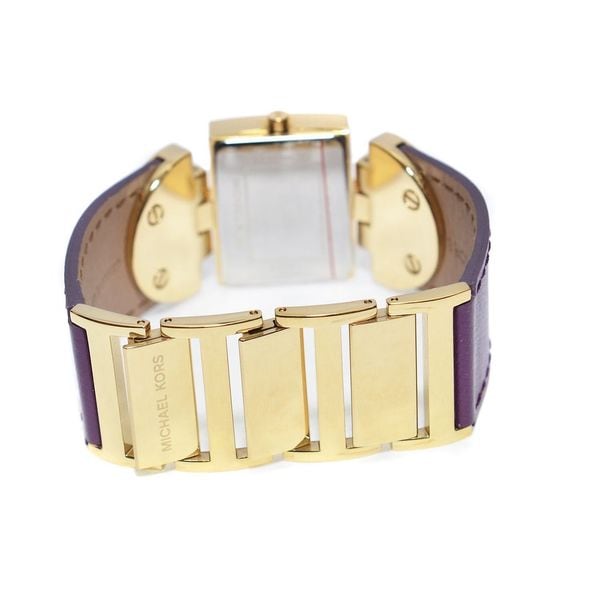 michael kors belt womens purple