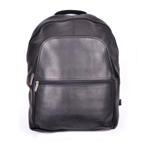 Shop Royce Leather Colombian Leather 15-inch Laptop Backpack - On Sale - Free Shipping Today ...