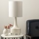 preview thumbnail 9 of 20, Modern Emily Table Lamp with Glazed Ceramic Base