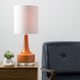 preview thumbnail 14 of 20, Modern Emily Table Lamp with Glazed Ceramic Base