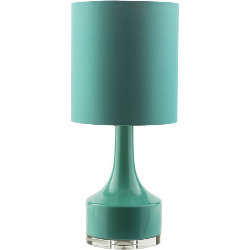 Modern Emily Table Lamp with Glazed Ceramic Base