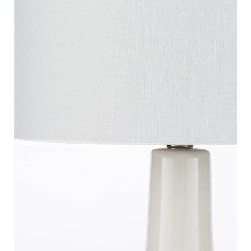 Modern Emily Table Lamp with Glazed Ceramic Base