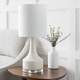 preview thumbnail 11 of 20, Modern Emily Table Lamp with Glazed Ceramic Base