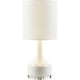preview thumbnail 4 of 20, Modern Emily Table Lamp with Glazed Ceramic Base