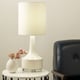 preview thumbnail 10 of 20, Modern Emily Table Lamp with Glazed Ceramic Base